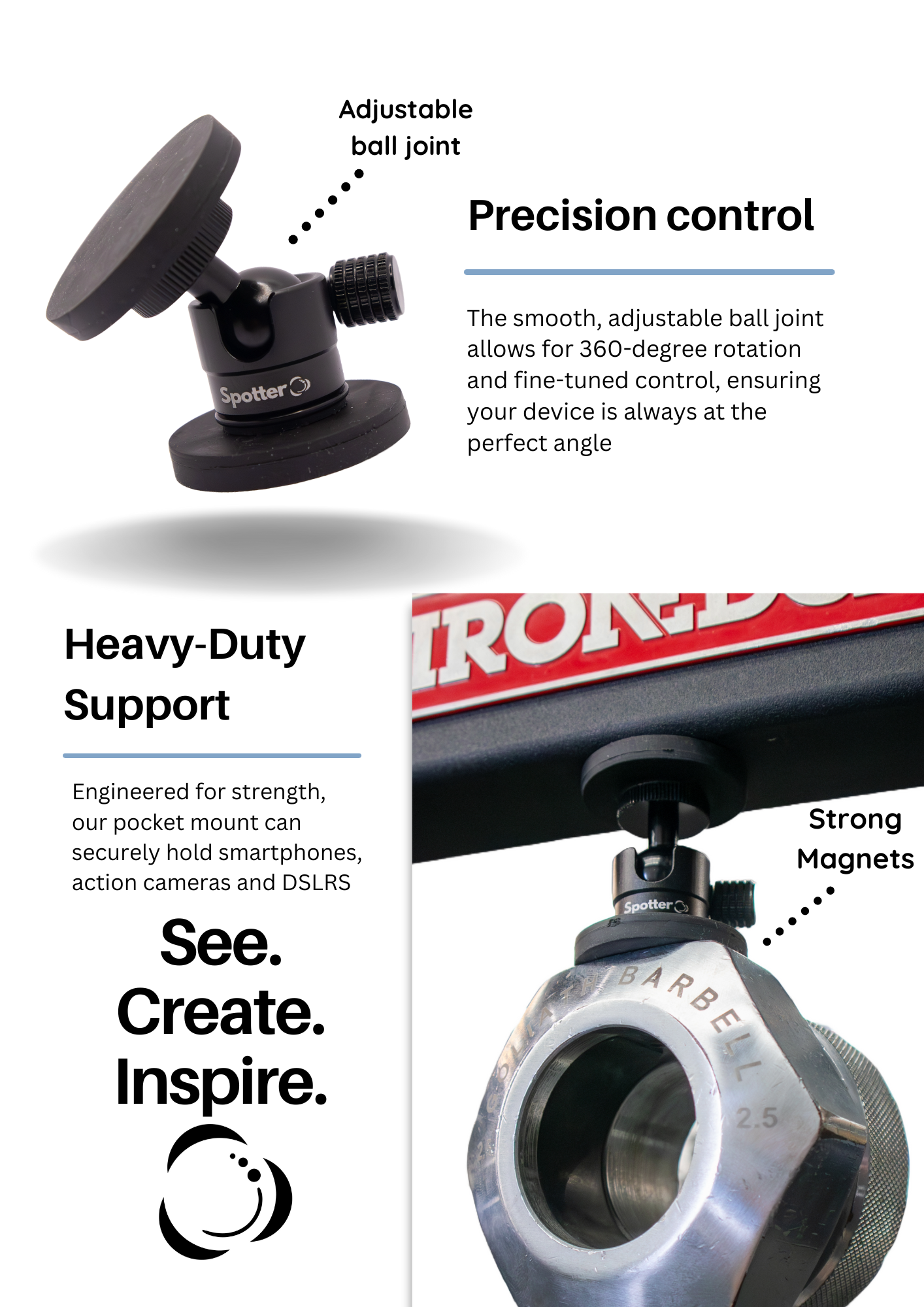 Spotter - The Pocket Mount